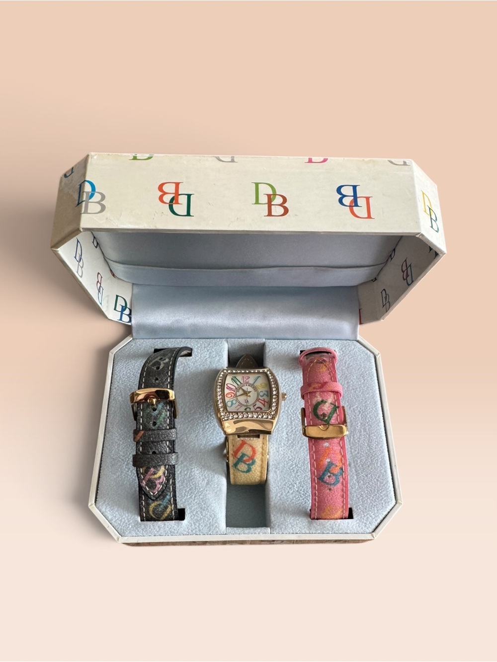 Dooney Vintage Interchangeable Bezel Watch Needs Battery
